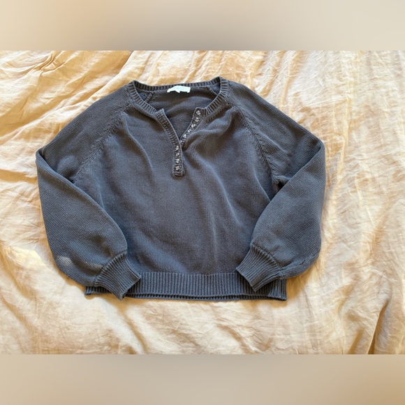 Sézane Leontine Jumper (S) in Khaki - Picture 2 of 8